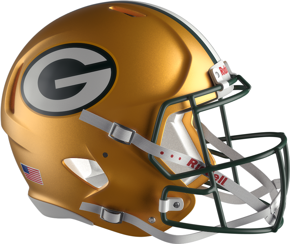 Green Bay Packers - Face Mask (1000x1000), Png Download