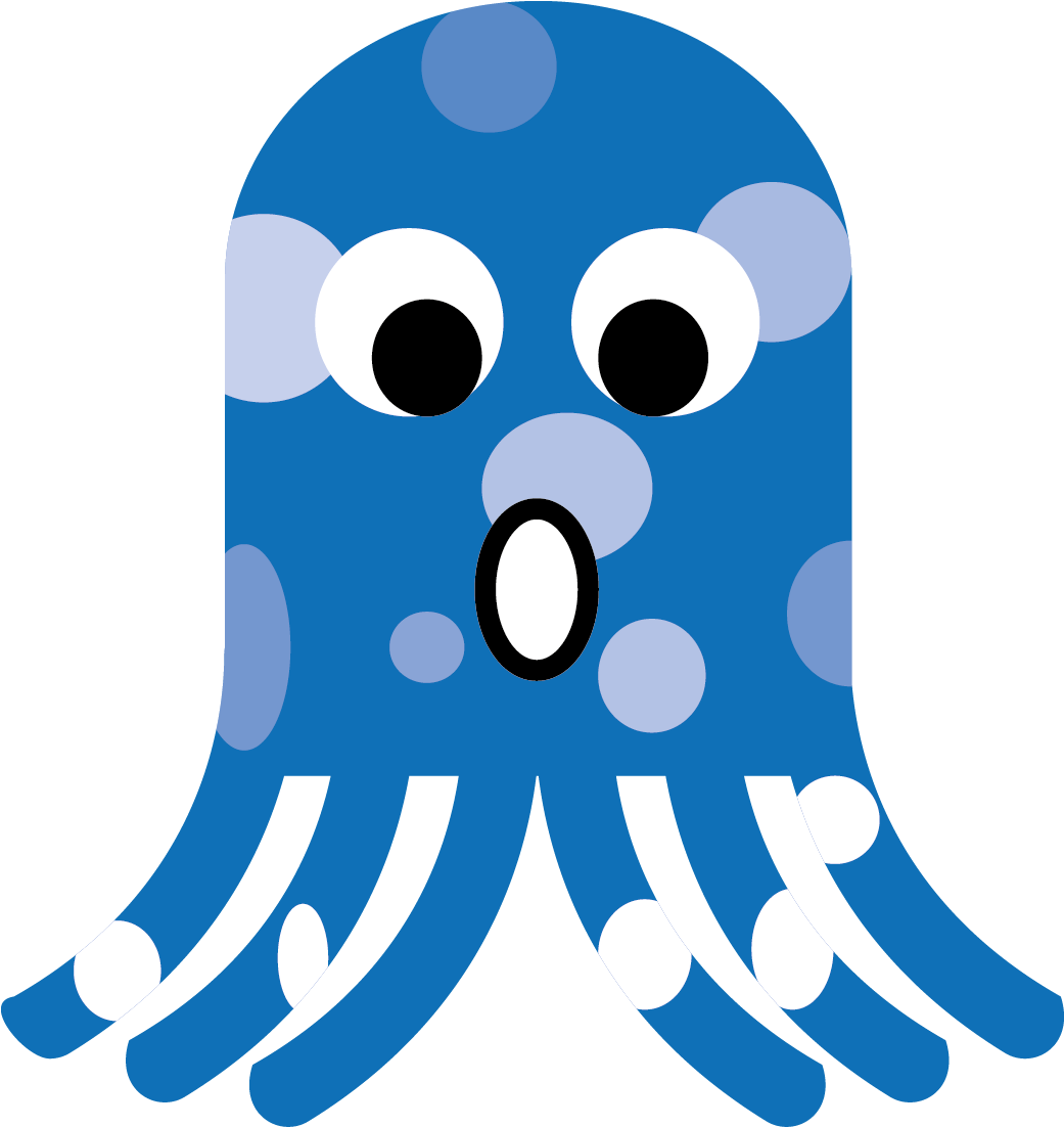 Squid Made By Kdp Illustrator Drawings Pinterest (1541x1101), Png Download