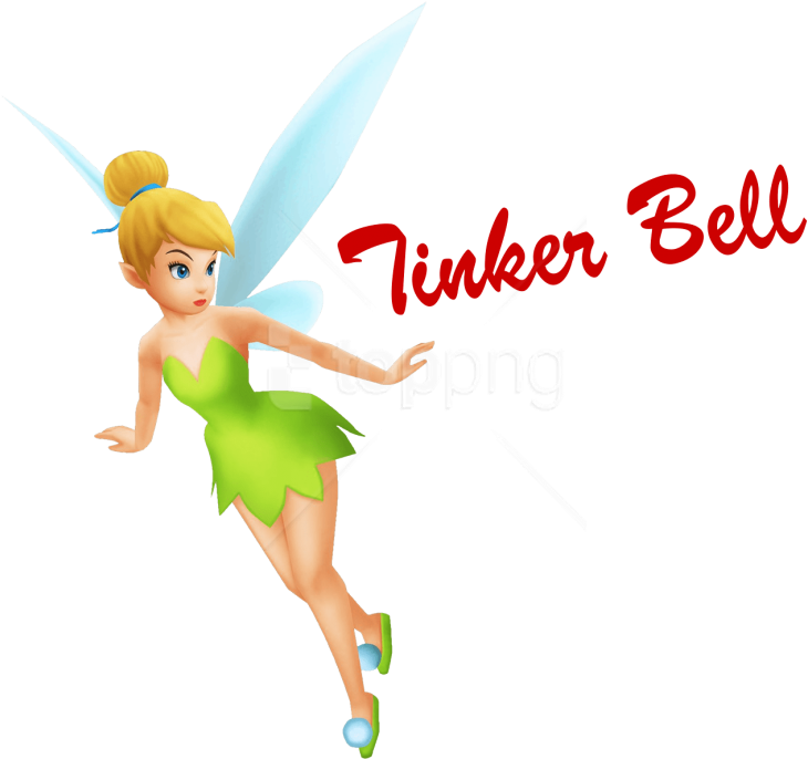 Free Png Download Tinker Bell Photo Clipart Png Photo - Tinker Bell (850x693), Png Download