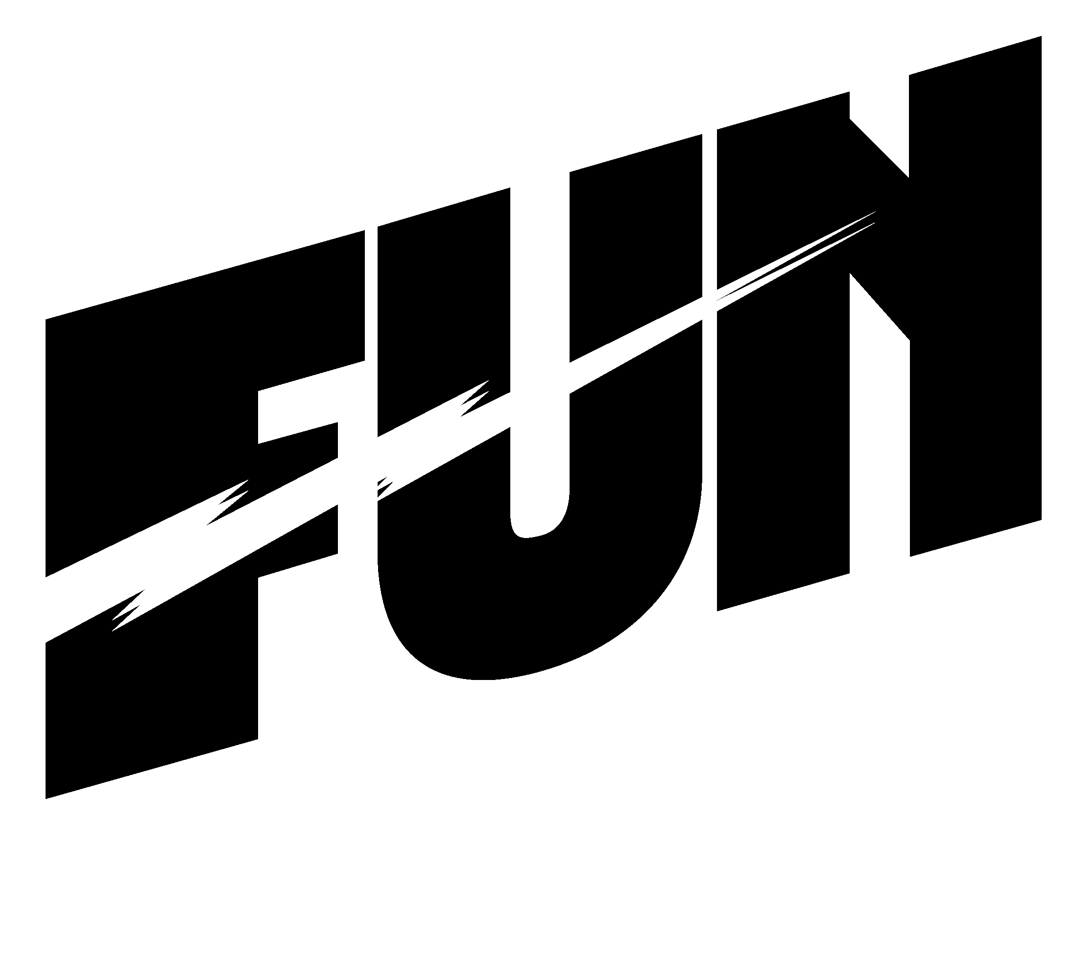 Fun Radio Logo Black And White - Fun Radio (2400x2400), Png Download