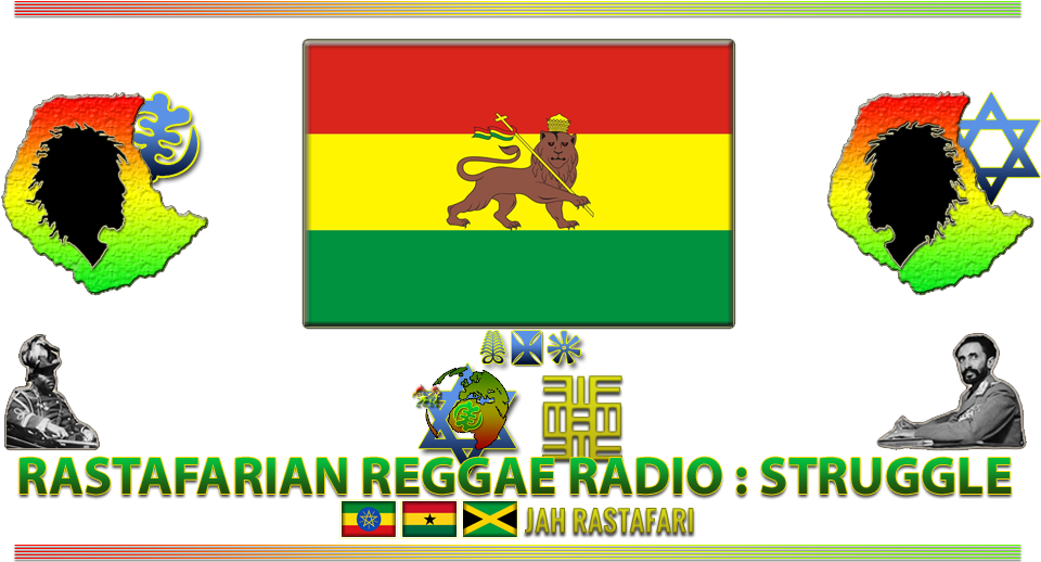 Rasta Reggae Music - Ethiopia Flag (966x524), Png Download