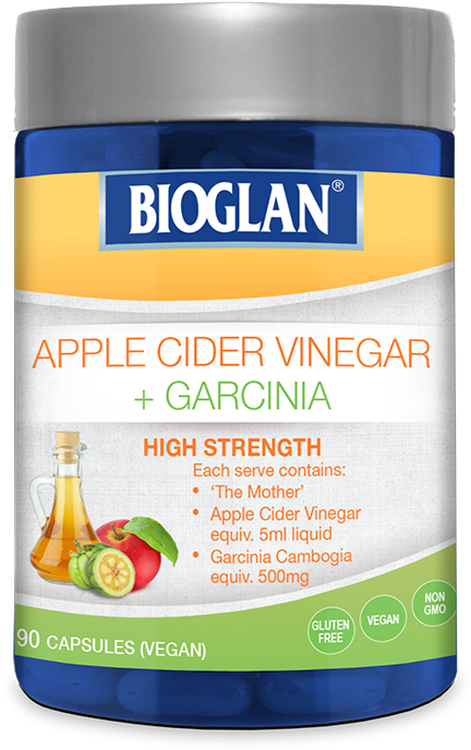 Bioglan Apple Cider Vinegar Garcinia 90s - Bioglan Apple Cider Vinegar Garcinia (800x800), Png Download