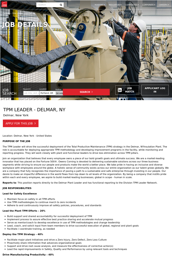Owens Corning - Poster (600x900), Png Download