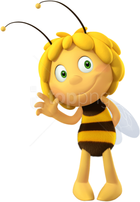 Free Png Download Maya The Beecartoon Clipart Png Photo - Maya The Bee (480x688), Png Download