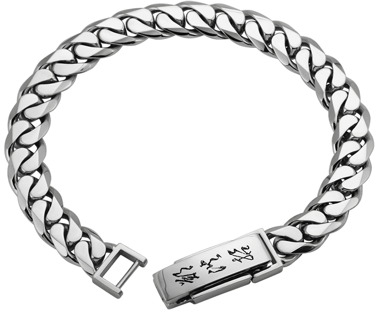 Platinum Is A Kind Of Texture That Color And Shape - 백금 남성 팔찌 (737x737), Png Download