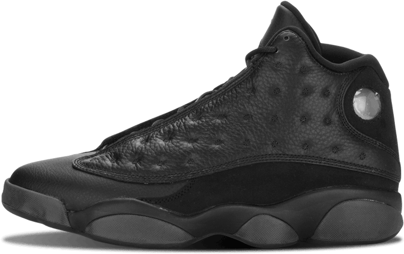 Image Via Stadium Goods - Retro 13 Black And Green (936x526), Png Download