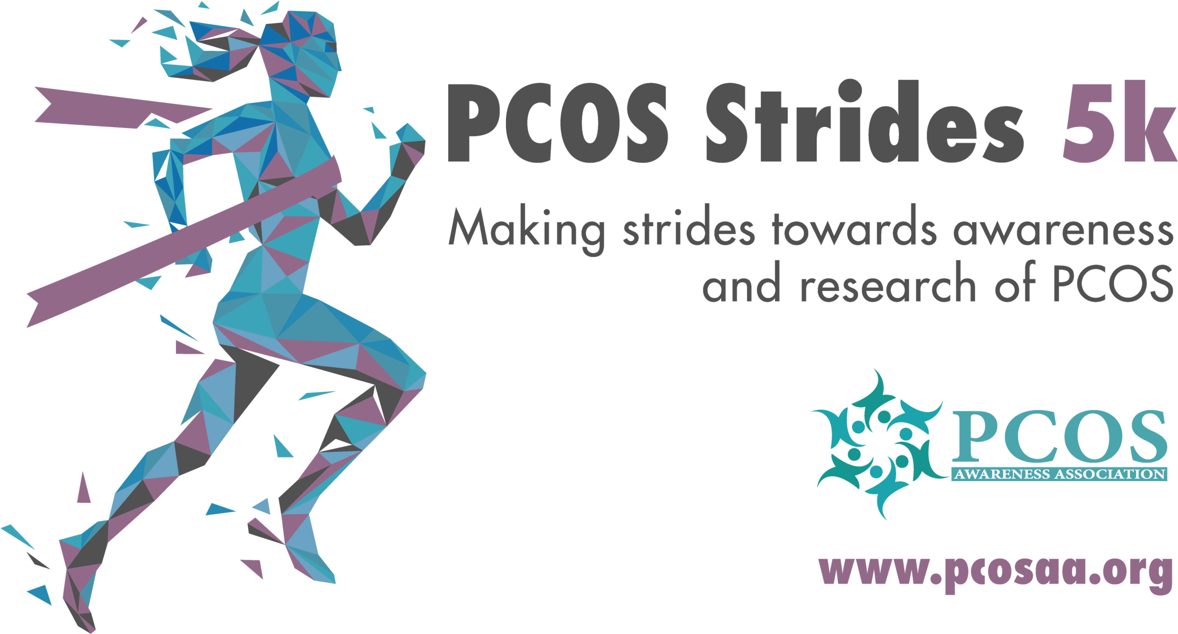 Events Pcos Awareness Association Png Woman Running - Running Illustration (2500x2500), Png Download