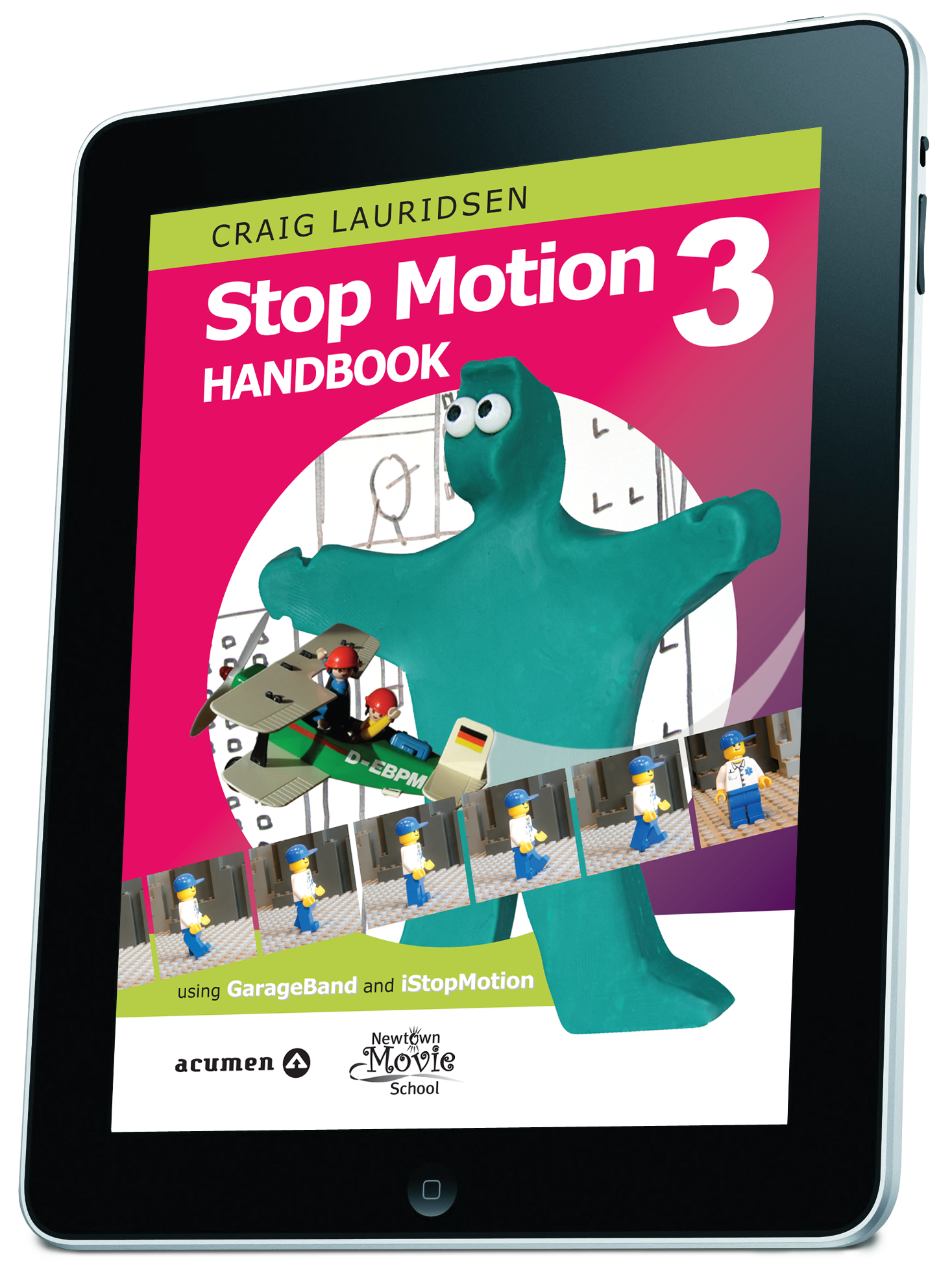 Stop Motion Handbook: Using Garageband And Istopmotion (1467x1944), Png Download