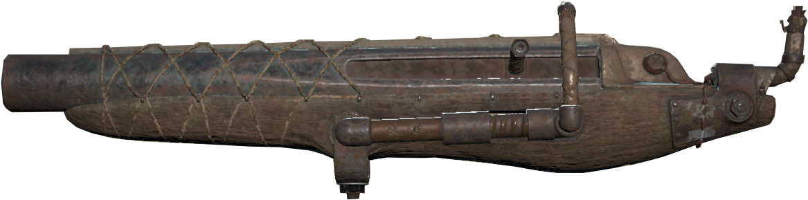 Harpoon Gun - Assault Rifle (1282x408), Png Download