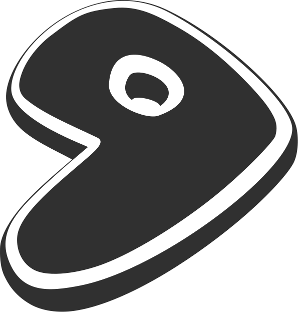 /g/ - Technology - Gentoo Logo (595x623), Png Download