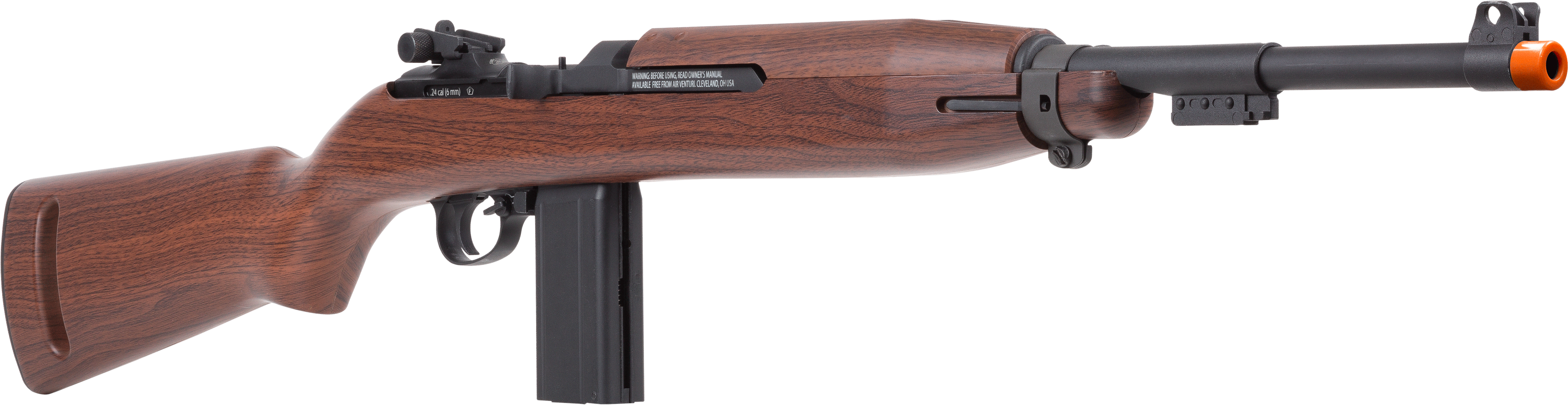 The M1 Carbine Was A Standard Firearm For The U - Carabine Usm1 Chasse (5473x1505), Png Download