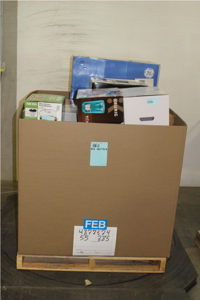 Pallet 20 Pcs Single Cup Brewers, Microwaves, Toasters - Carton (1000x1000), Png Download