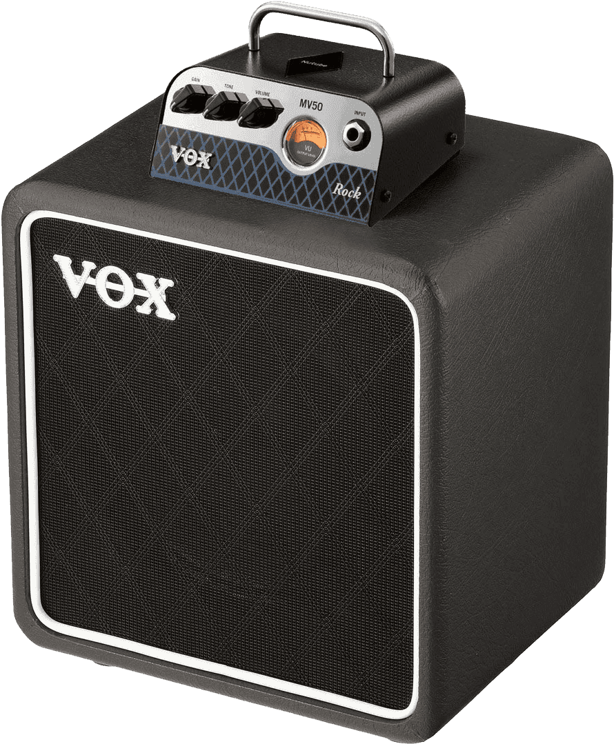 Electric Guitar Amp Stack - Vox Mv50 (900x1088), Png Download