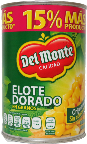 Grano De Elote Monte 400 Gr (600x600), Png Download
