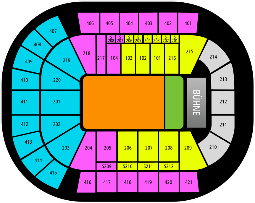 Seat Category - Mercedes Arena Berlin Seating Plan (960x768), Png Download