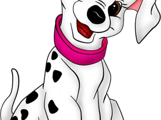 Dalmation Clipart Little Puppy - Transparent Clipart 101 Dalmatians (640x480), Png Download