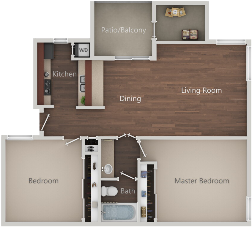 A - Floor Plan (1280x960), Png Download