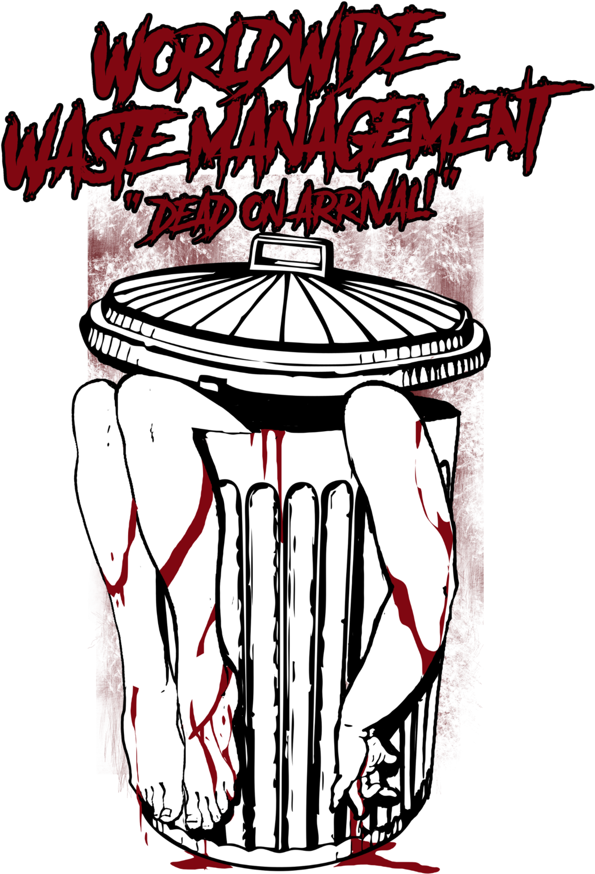 Waste Management Tee - Illustration (2048x2048), Png Download