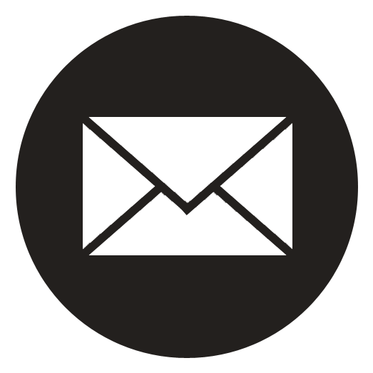 Escríbenos Un Correo - Email Circle Icon Vector (566x566), Png Download
