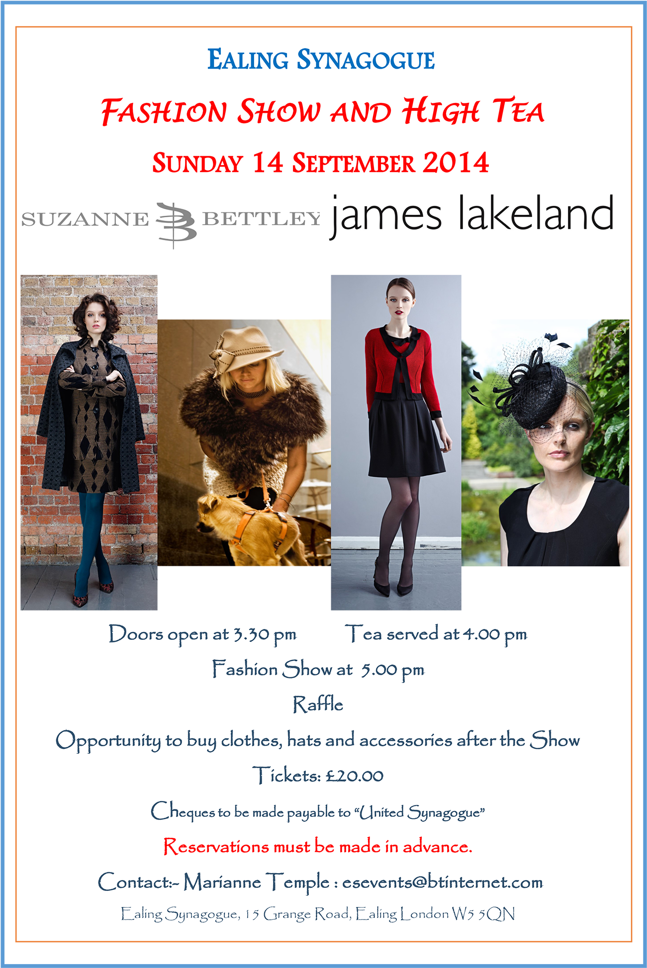 Copy Richmond Synagoguerichmond Synagogue - Flyer (1417x2004), Png Download