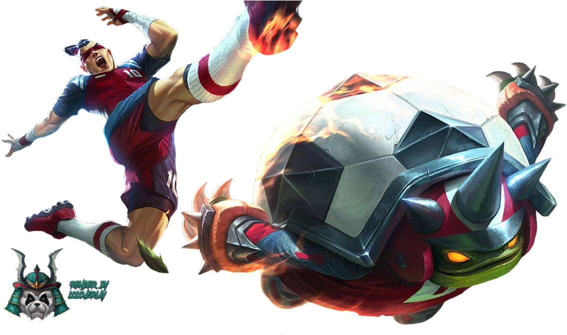 Sweeper Rammus And Playmaker Lee Sin - Playmaker Lee Sin (1191x670), Png Download