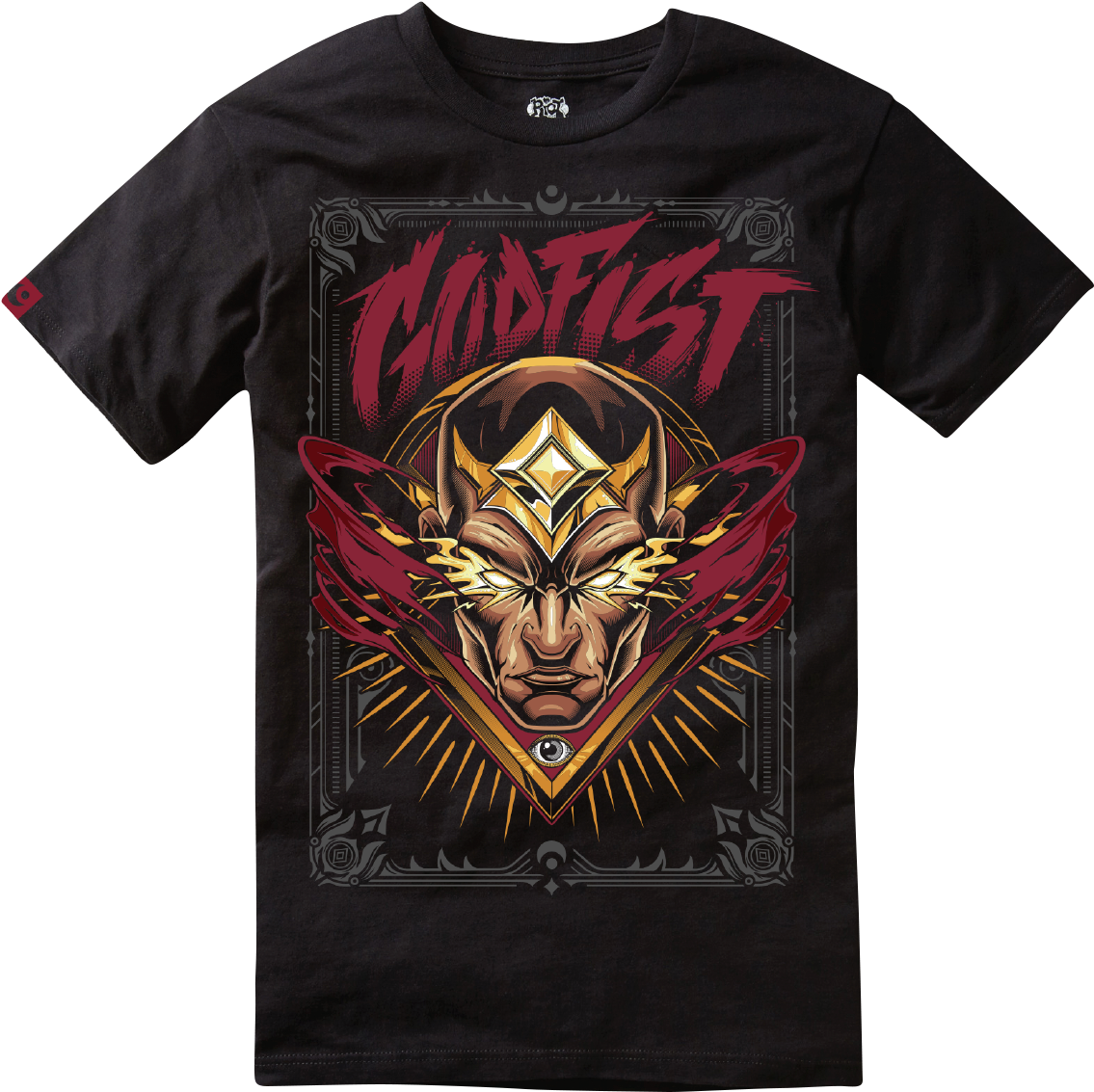 God Fist Lee Sin Tee - League Of Legends (1274x1268), Png Download