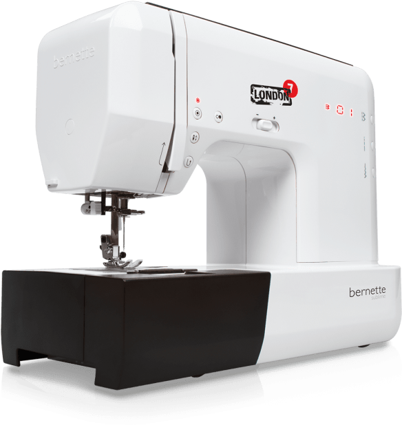 Bernettelondon - Sewing Machine (583x638), Png Download