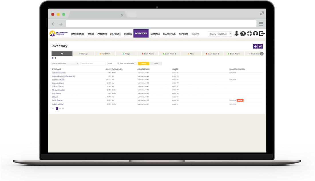 Comprehensive Inventory In Dermatology Ehr - Bmc Bladelogic (1100x651), Png Download