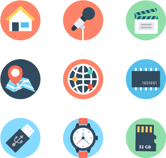 Communication - Graphic Design Flat Icon (600x564), Png Download