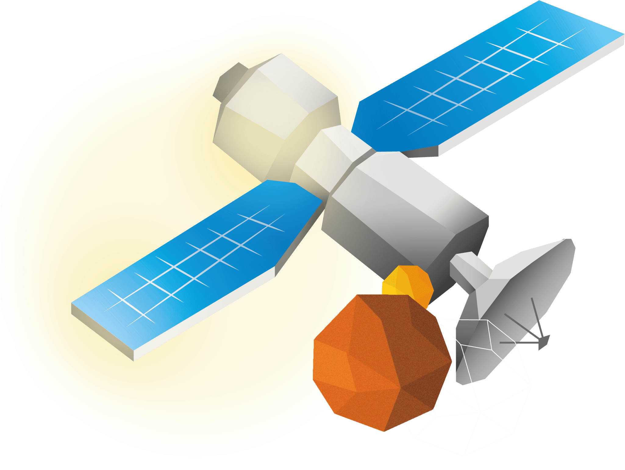 Satellite (2174x1667), Png Download