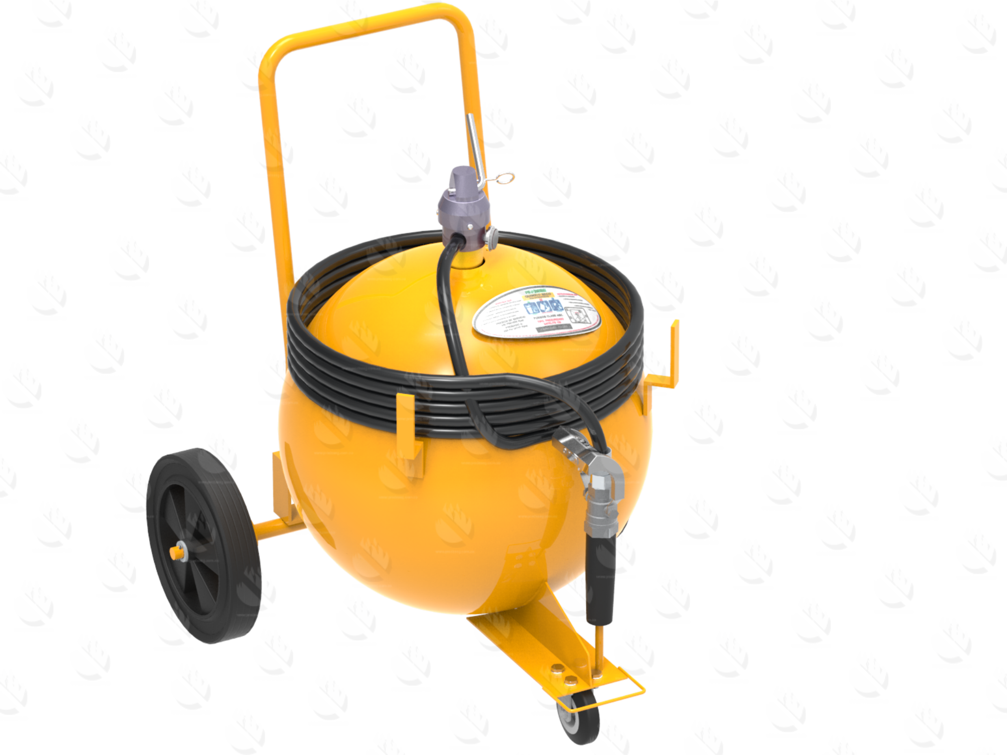 Extintor 150 Lb, Abc, Satelite - Ring Saw (2011x1509), Png Download