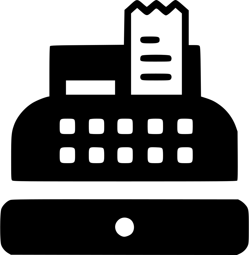 Png File Svg - Cash Register (956x980), Png Download