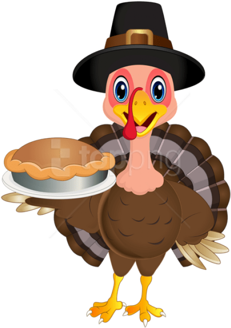 Download Thanksgiving Cute Turkey Png Images Background - Cute Clip Art Turkey (480x683), Png Download