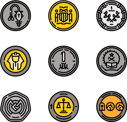 Africa Coins - Circle (600x564), Png Download