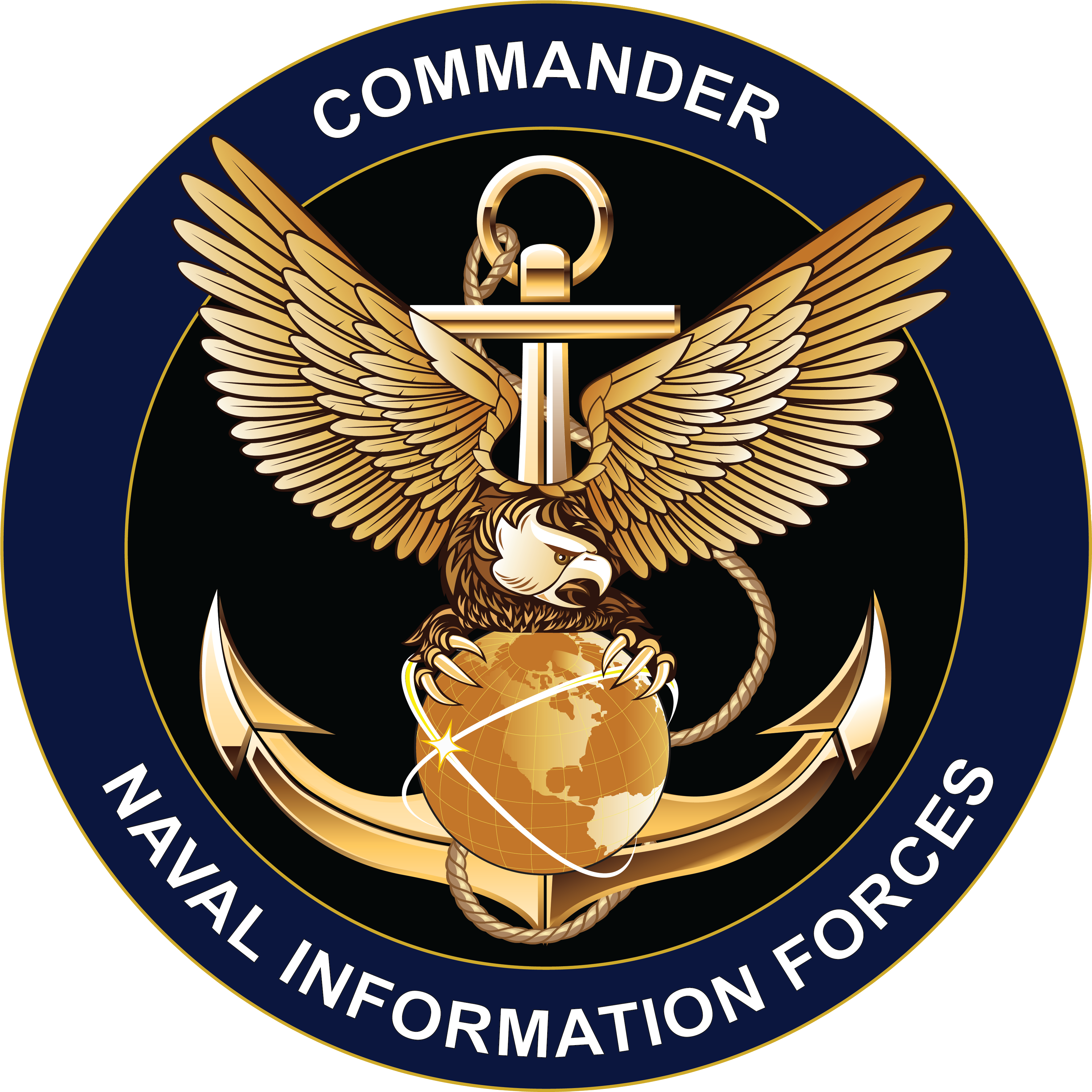 3611 X 3611 Pixels - Naval Information Forces Logo (3611x3611), Png Download