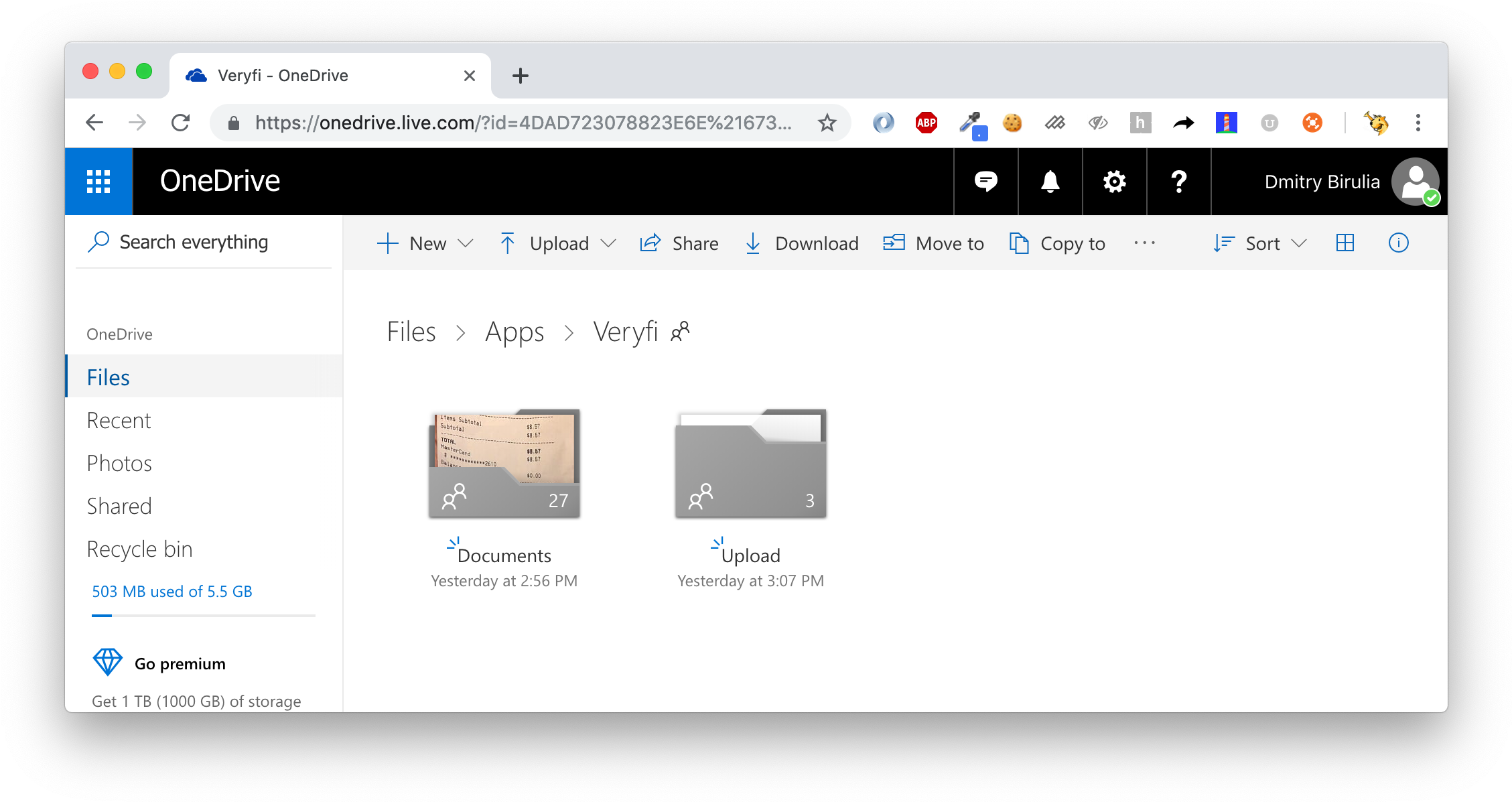 Onedrive - Veryfi Documents - Dictate Software (2288x1224), Png Download