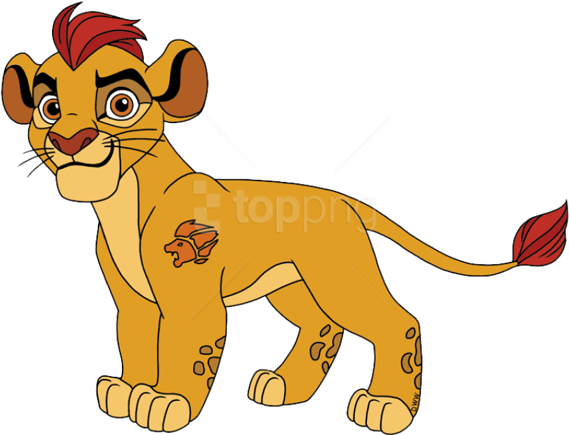Free Png Download The Lion King Kion Clipart Png Photo - Kion Lion Guard Png (850x643), Png Download