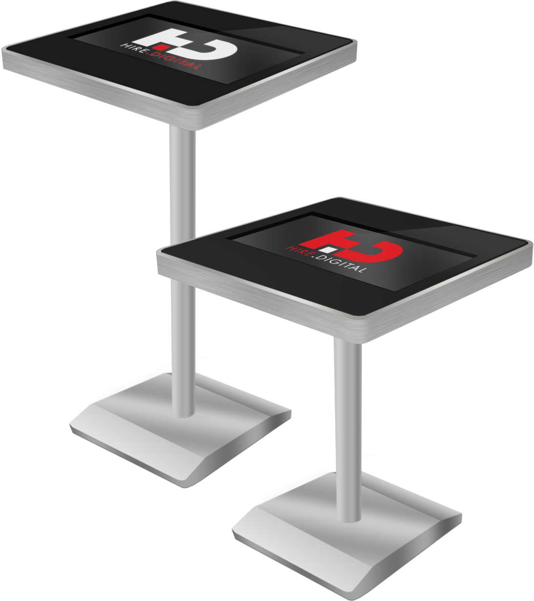 22'' Digital Display Tables - Product Display Table Png (1095x1234), Png Download