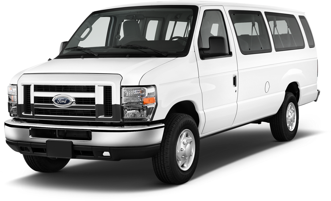 Shuttle Vans - 2013 Ford Econoline Van (1157x768), Png Download