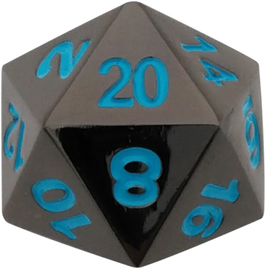 Skullsplitter Dice Single D20 - Triangle (640x640), Png Download