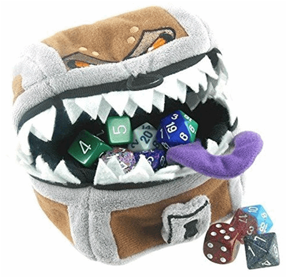 Dungeons & Dragons - Dnd Mimic Dice Bag (600x600), Png Download