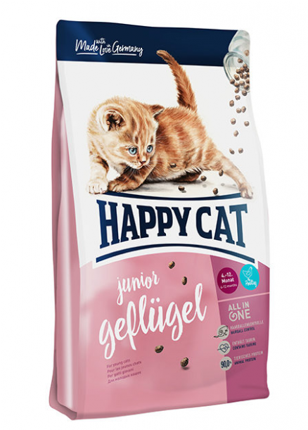 Happy Cat Junior Kylling - Happy Cat Supreme Junior (610x610), Png Download