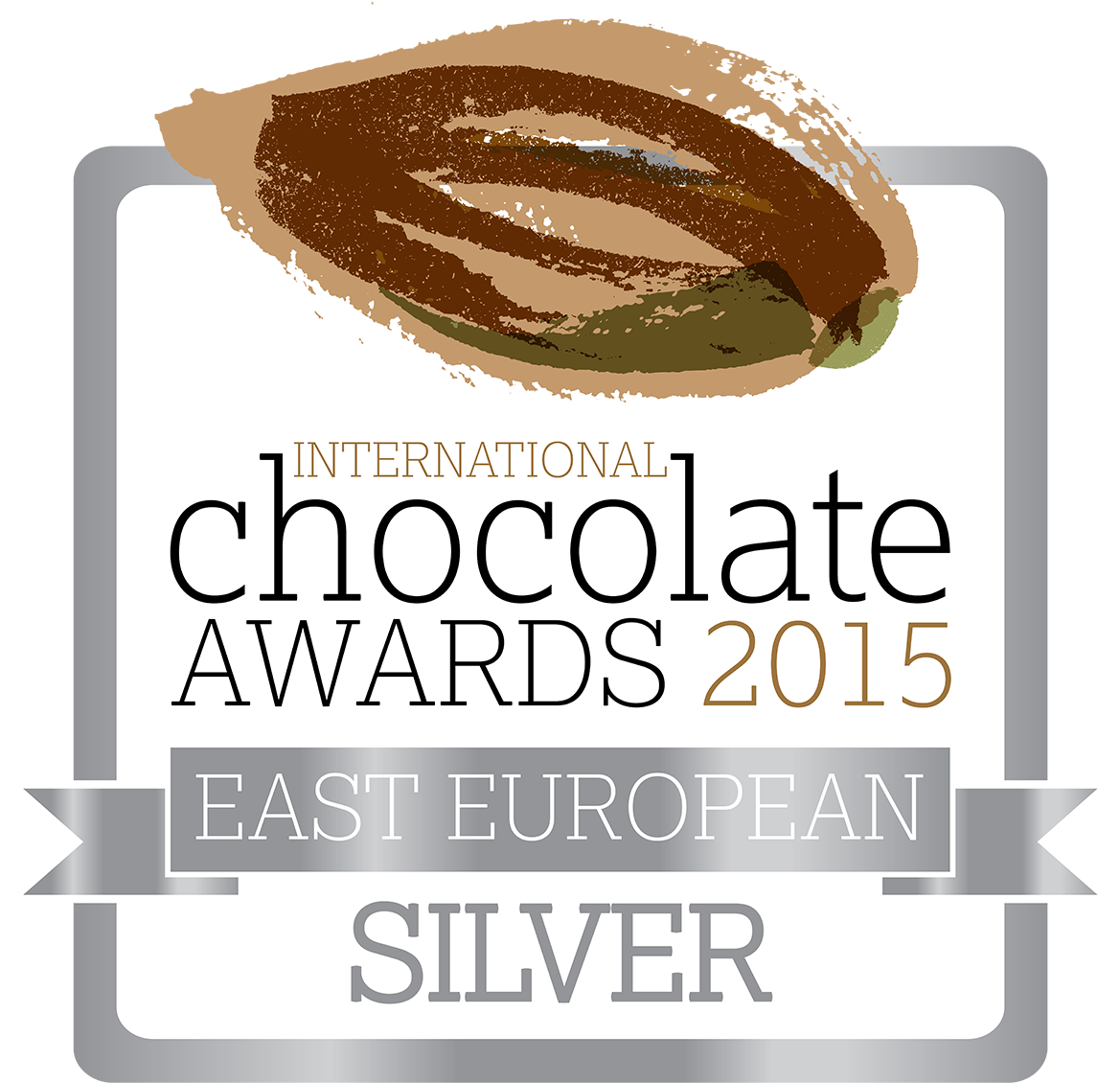 Ica 2015 Easteur Silver - International Chocolate Awards (1200x1189), Png Download
