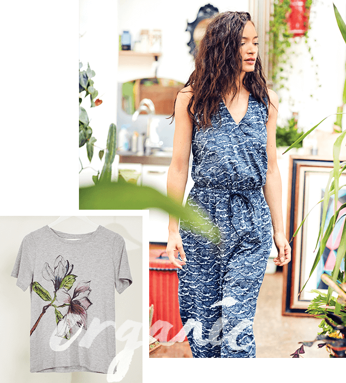 Organic Cotton Clothing - Girl (675x747), Png Download