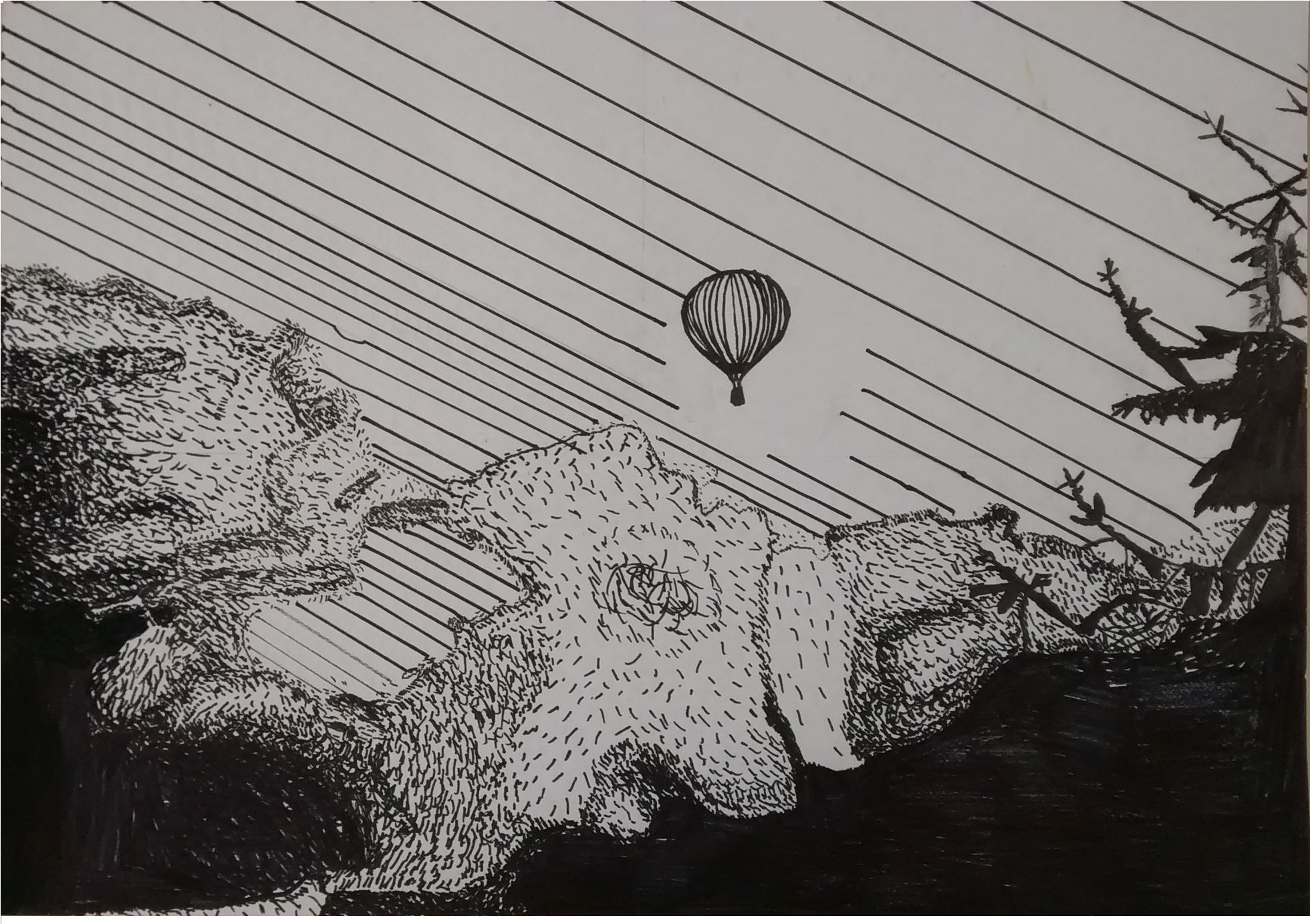 Art Img - Sketch (2592x1456), Png Download