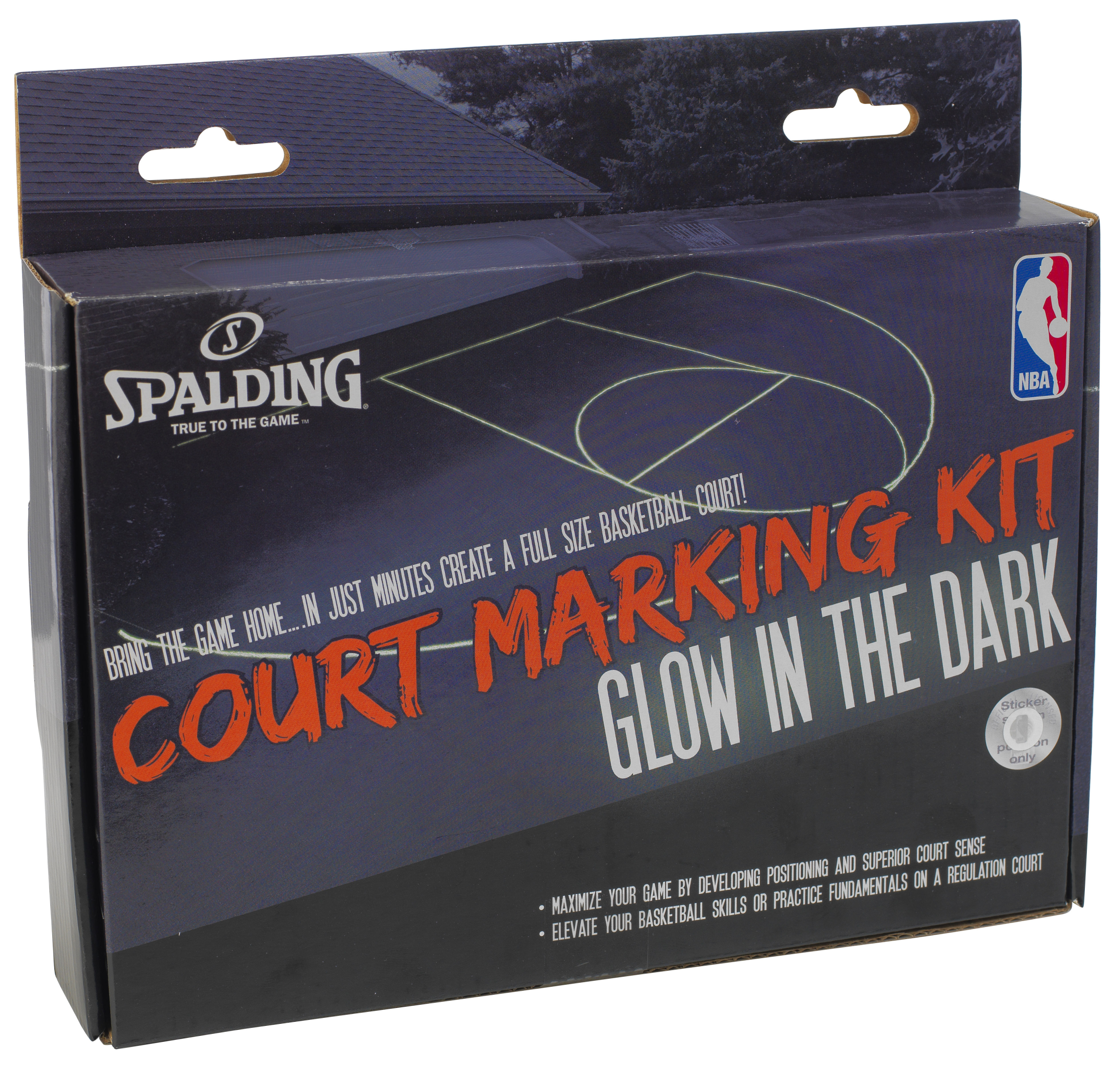 Glow In The Dark Basketball Court Marking Kit - Box (2232x2768), Png Download