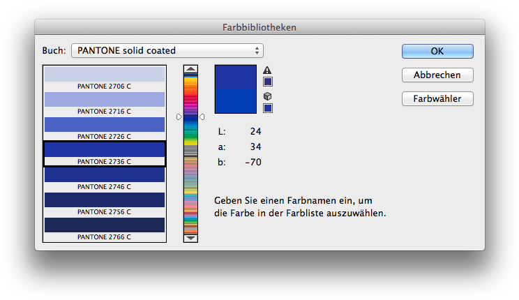 Das Farbbuch In Adobe Photoshop Wird Von Hks K Auf - Pantone 2736 C Cmyk (759x445), Png Download