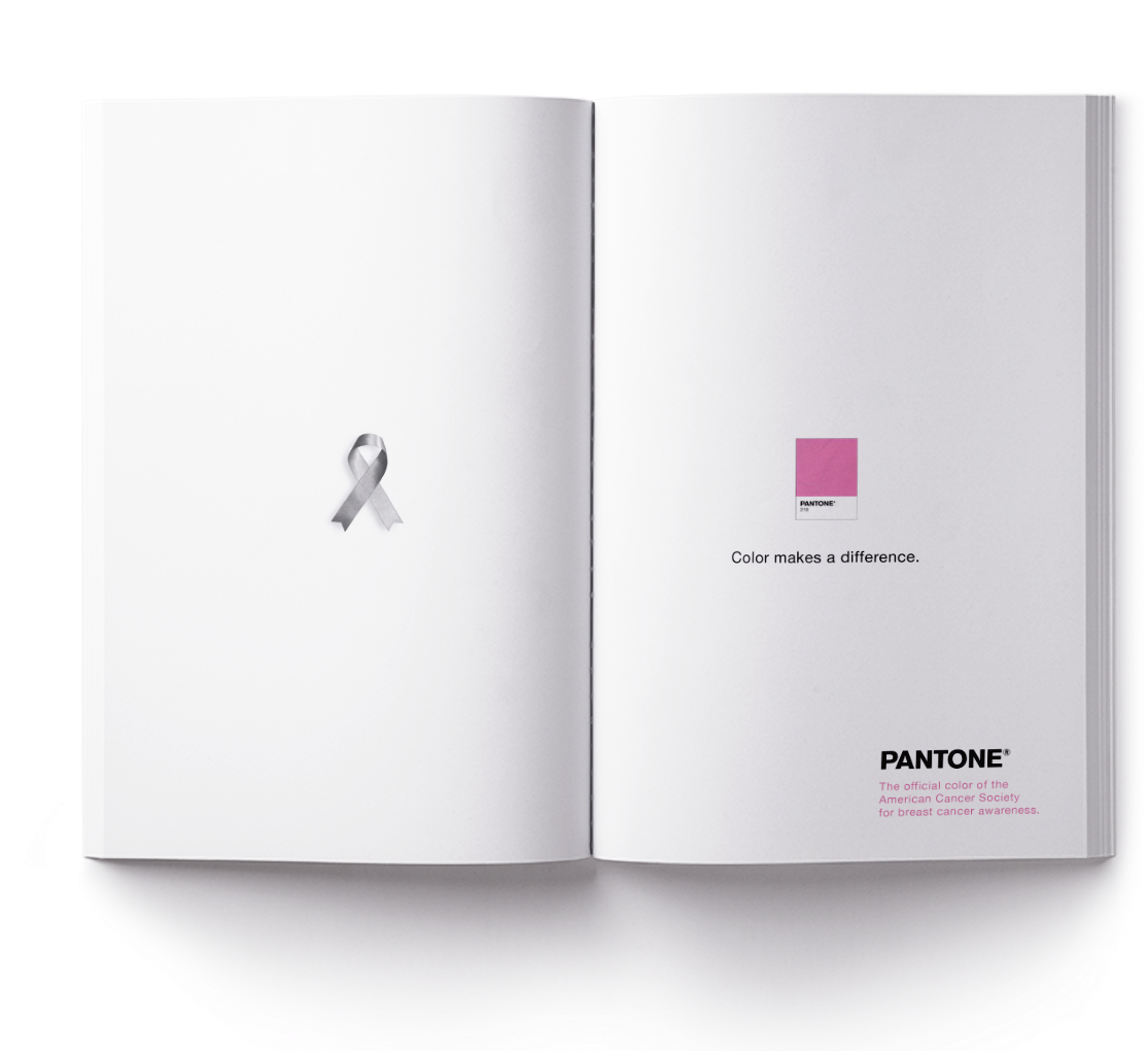 Pantone Touches Paper To Fabric, The Campaign Then - Gadget (1233x1019), Png Download