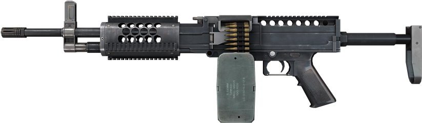 Knight's Armament Company Lmg (876x493), Png Download