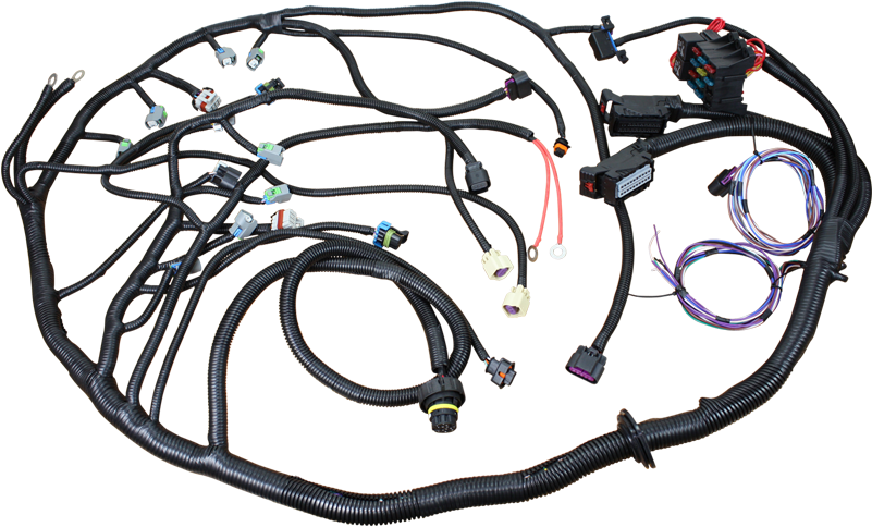Brand New Complete Stand Alone Engine Wire Harness - Wire (800x800), Png Download